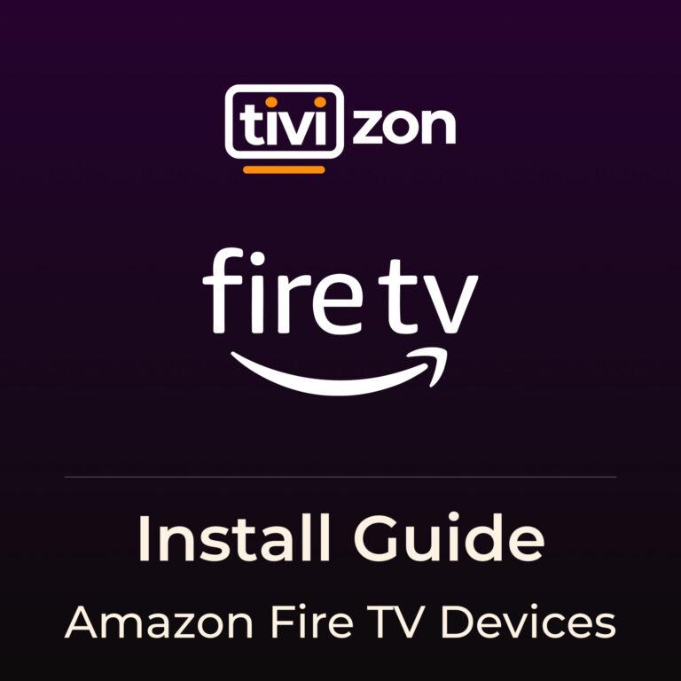 Fire TV Install Guide Cover